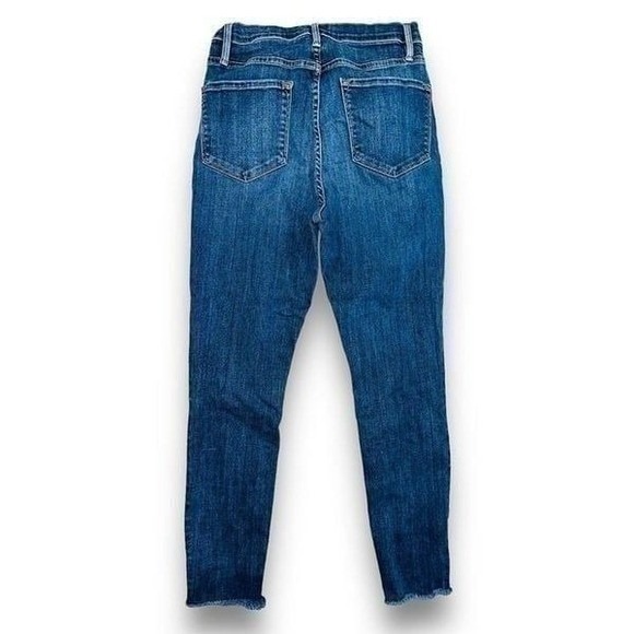 FP1 FRAME Jeans Ali High Rise Cigarette Distressed Size 29 Womens Stretch - Picture 3 of 7